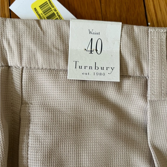 TURNBURY BRAND NEW KHAKI SHORTS - Picture 3 of 5